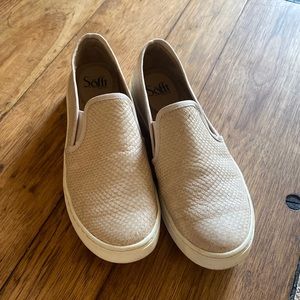 Sofft snake slip ons